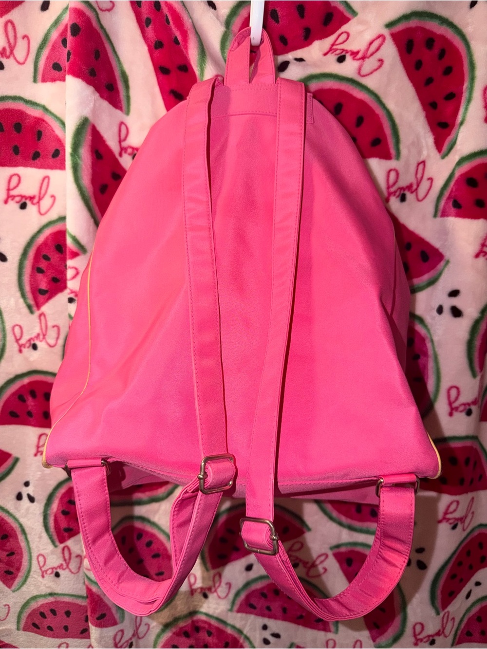 🩷🧡 Limited Too RARE Y2K Sequin Drawstring Backpack - Picture 5 of 8